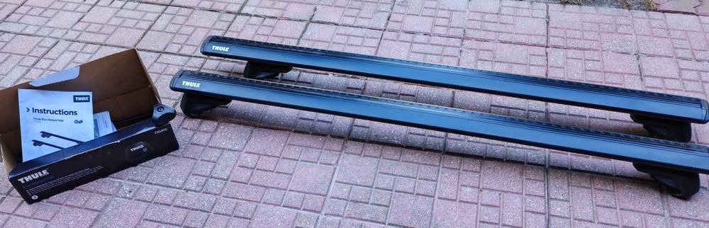 Bagażnik dachowy - belki WingBar evo 127 i stopy Thule 710410