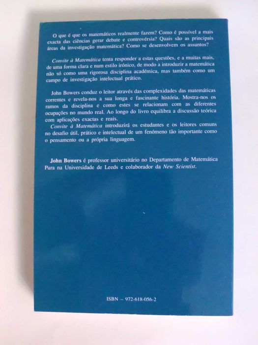 Convite à Matemática
de John Bowers