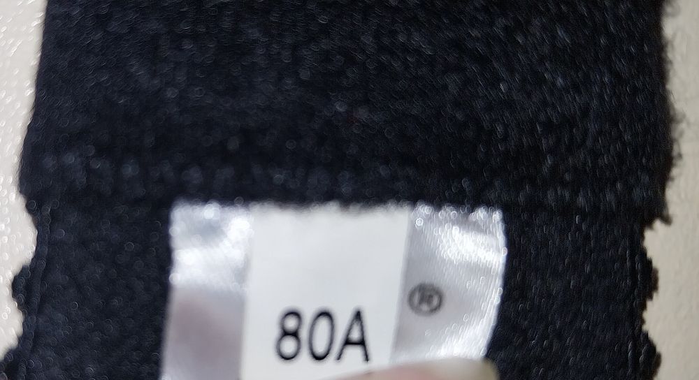 Новий 80А Пушап 95% Бавовна SEALINE чорний бюстгальтер, знімні бретелі