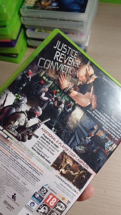 Splinter Cell conviction xbox 360