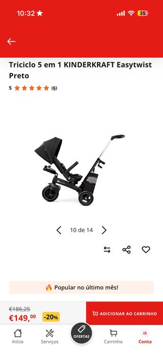 Triciclo 5 em 1