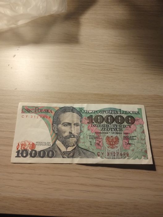 Banknot 10000 zł PRL