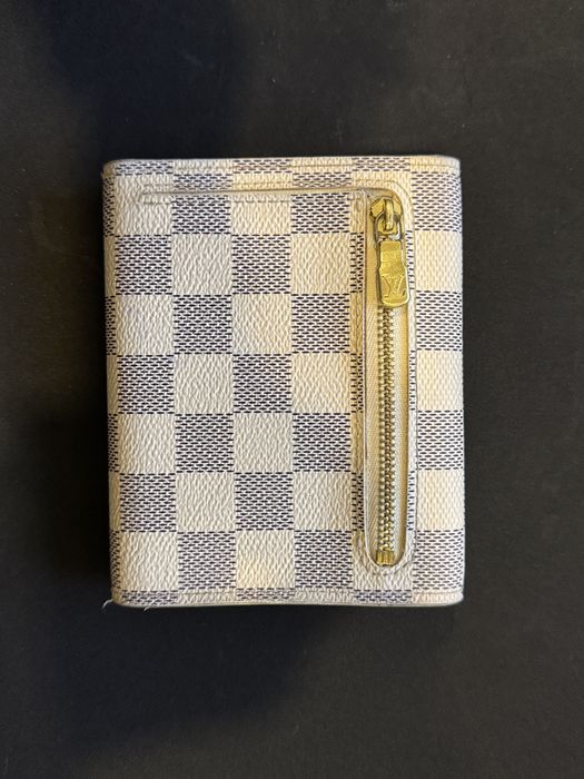 LOUIS VUITTON Carteira Koala Trifold Damier Azur