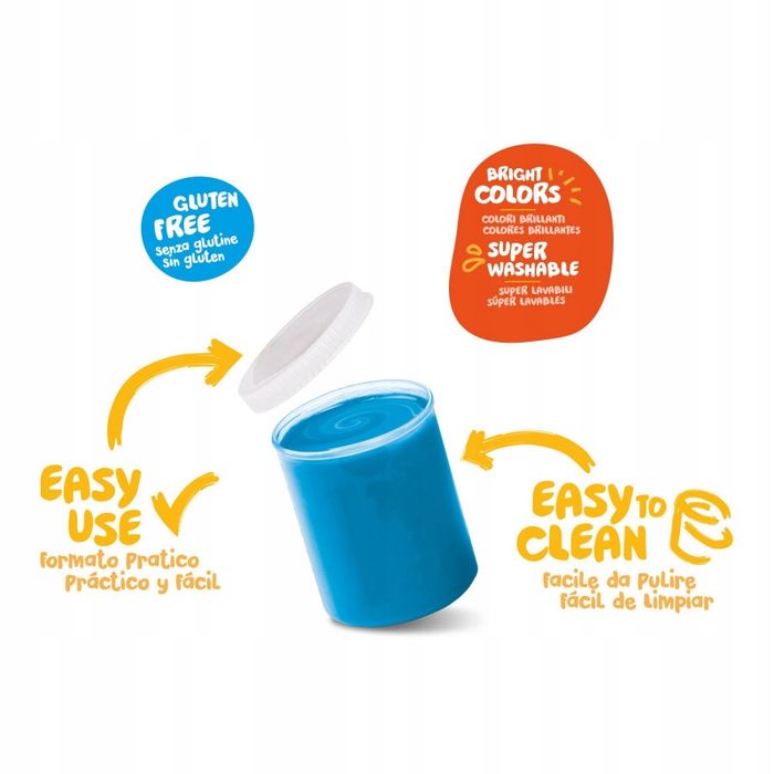 Farby Do Malowania Palcami Carioca 6