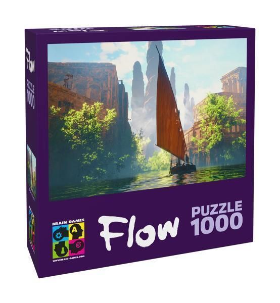 Puzzle 1000 Flow - Boat Granna Nowa Nieużywana