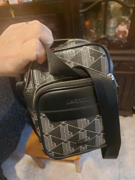 Bolsa lacoste homem