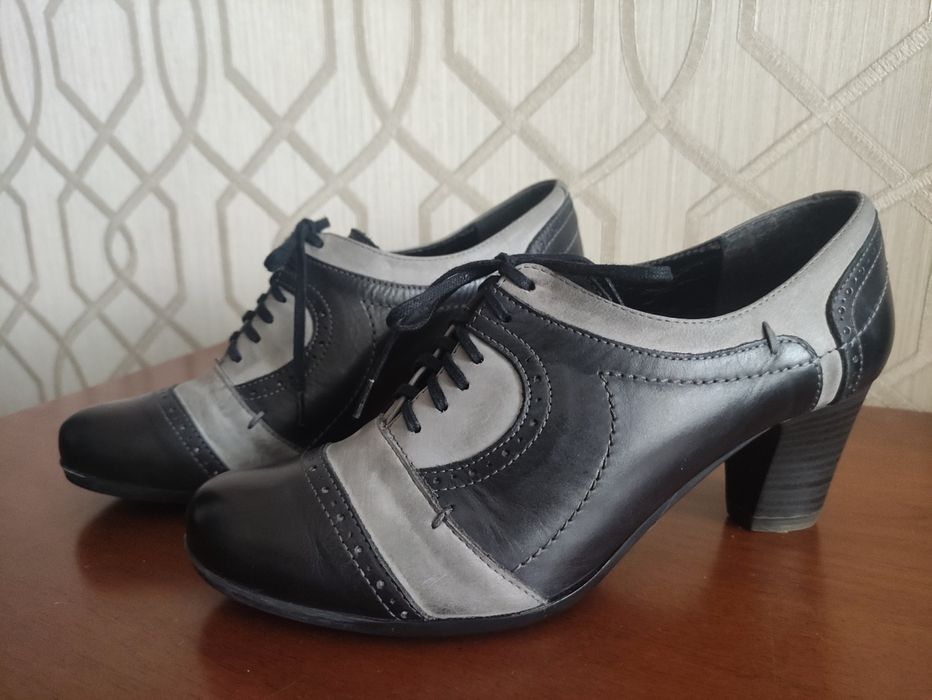 Черевики жіночі шкіряні AnnMex (Польща) (р.38)