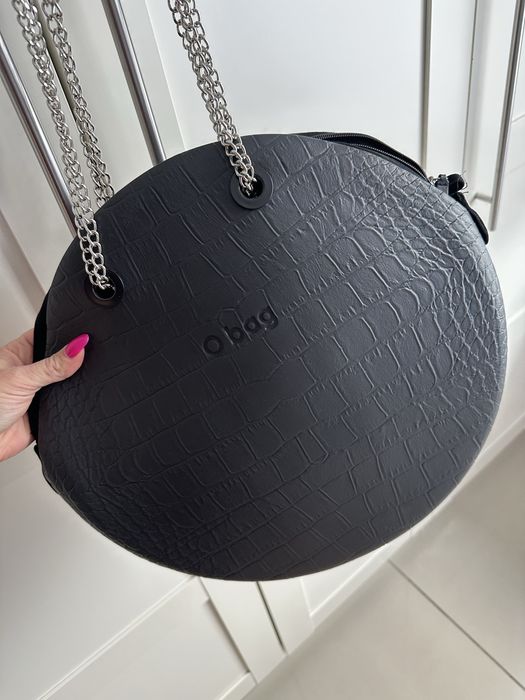 Obag coco czarny komplet idealny stan