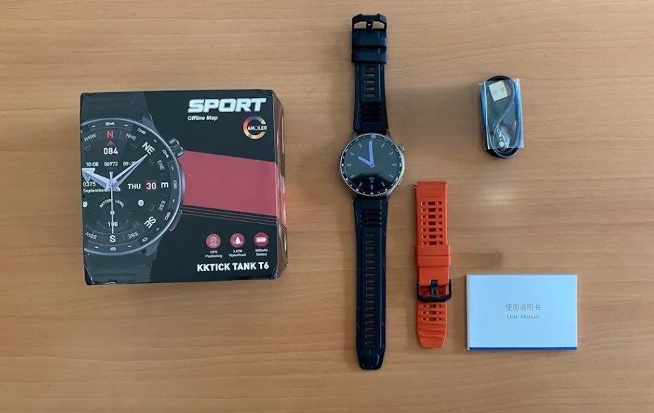 Smartwatch KKTink Tank T6