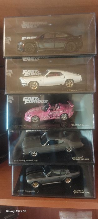 Carros velocidade furiosa 1:43