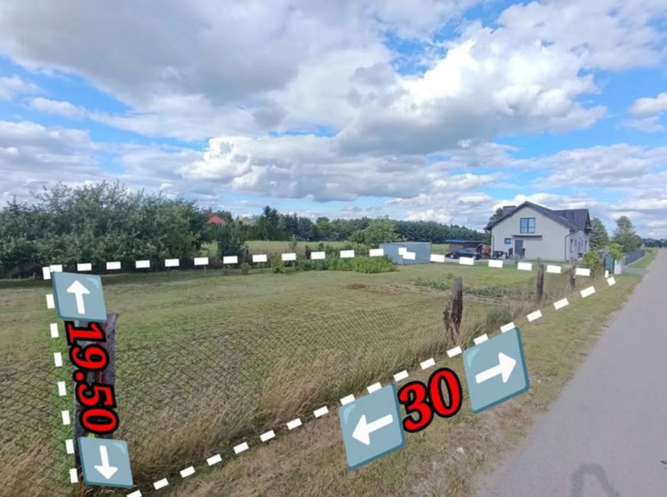 Działka budowlana, Chorzenice