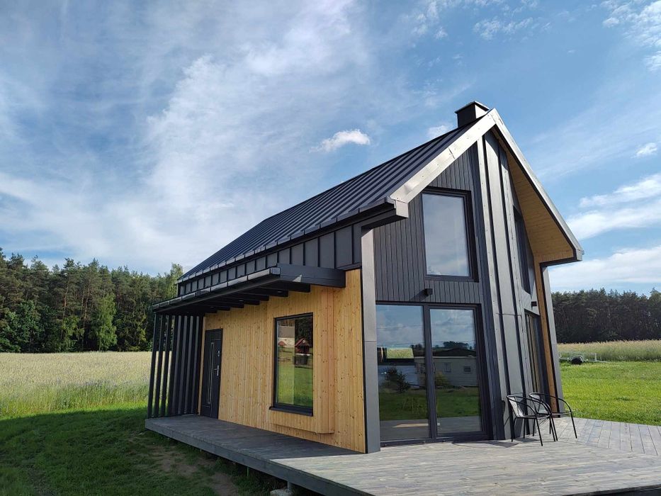 Domek nad jeziorem, 8 osobowy..las..cisza...wędkowanie