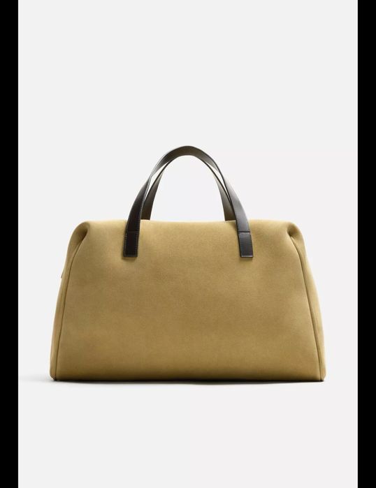 Mala De Viagem Em Pele Zara NOVO