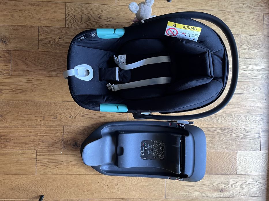 Fotelik Cybex z baza isofix , plus adaptery gratis nowa cena