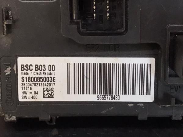 Caixa fusíveis / SAM / BSI PEUGEOT 308 (4A_, 4C_)