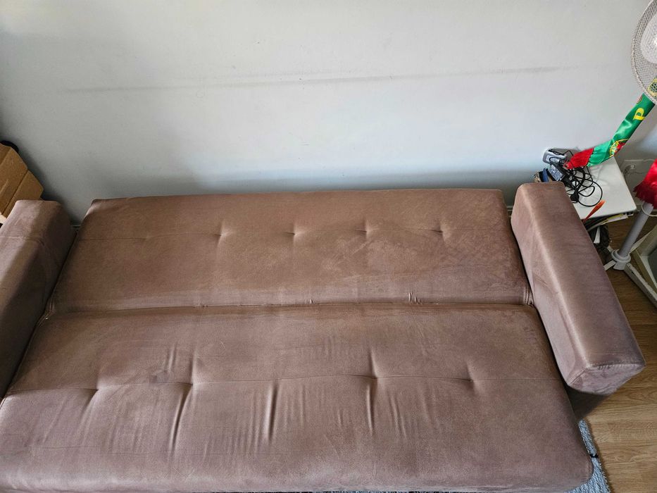 Sofa cama aveludado