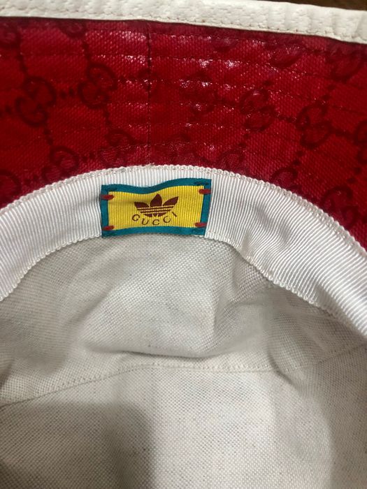 Adidas x Gucci GG Canvas Bucket Hat - M
