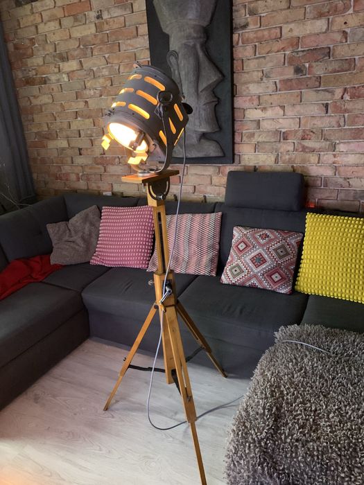 Lampa podlogowa Loft Vintage Industrialna retro  Prl