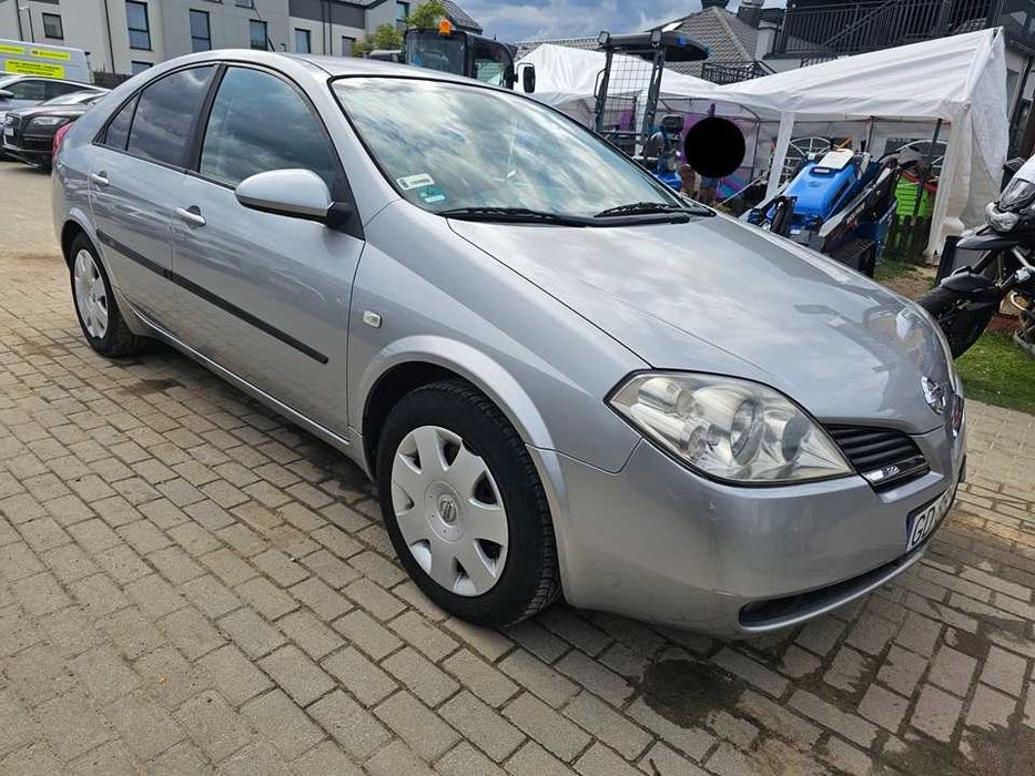 Nissan Primera 2003r/1.8benzyna gaz/116KM/opłaty aktualne/LPG