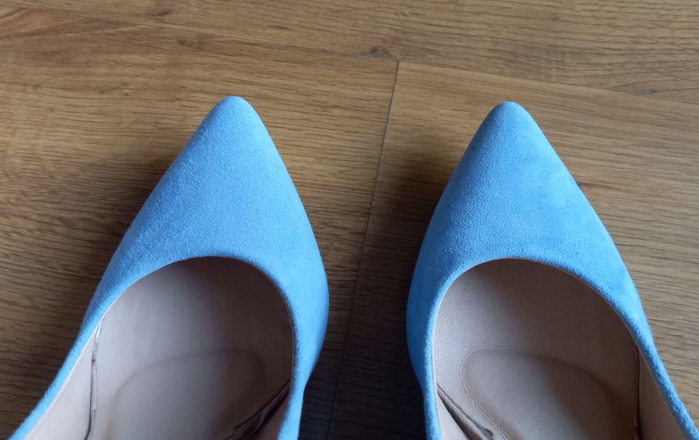 Błękitne szpilki Margo Shoes roz. 36