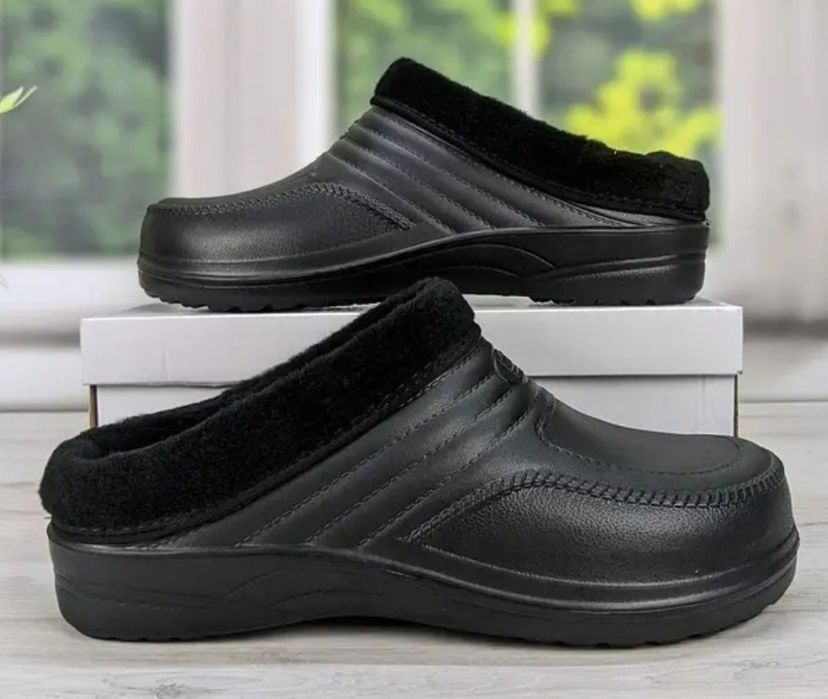 Чоловічі  утеплені сабо, калоші  (36-46)