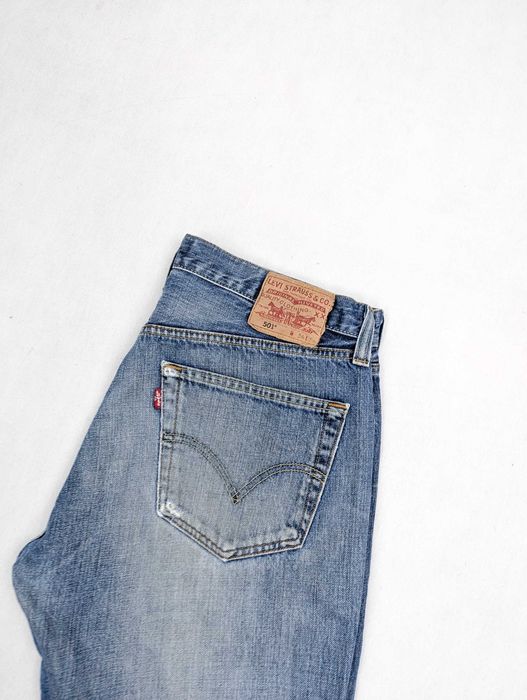 Levi's 501 34/34 niebieskie jeansy  M