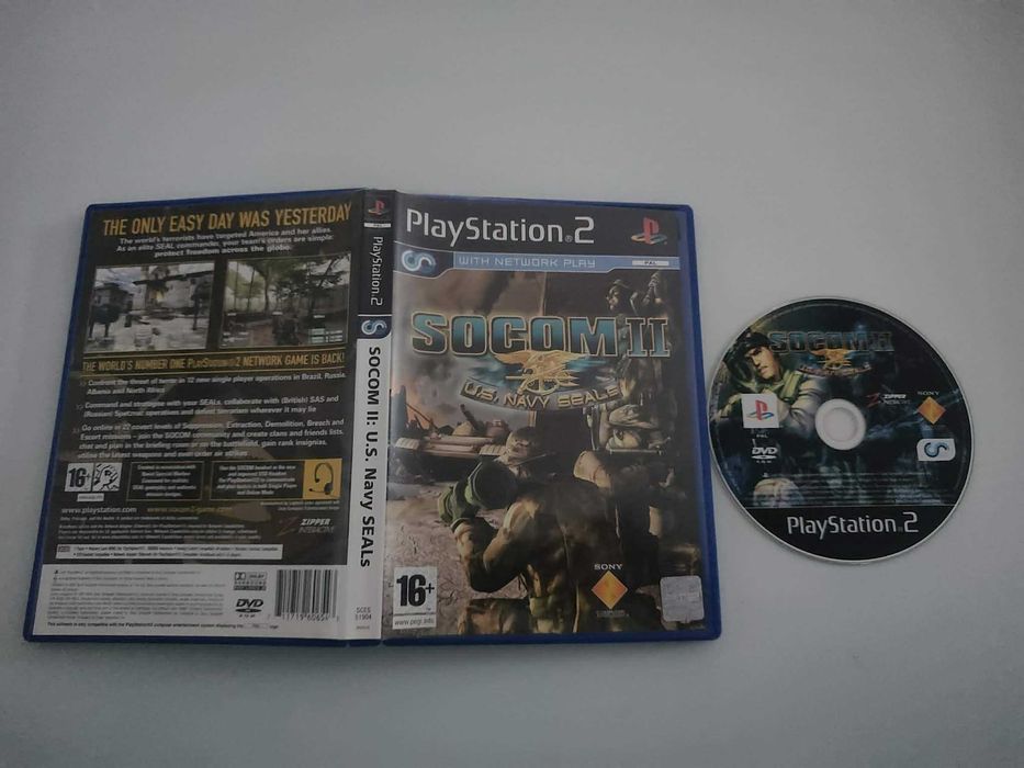 Gra PS2 PlayStation 2 Socom II: U.S. Navy SEALs