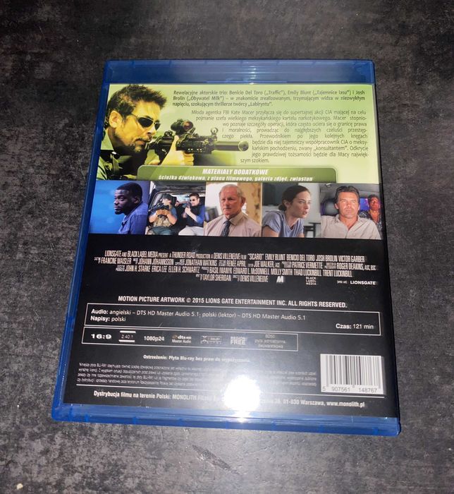 Sicario Blu-Ray PL