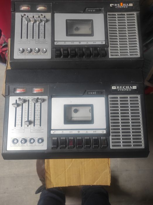 Магитофоны Весна 211,весна 310-с,магнитофон Nova