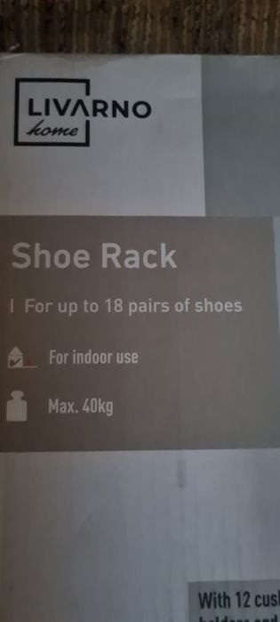 Regał na buty nowy Livarno home