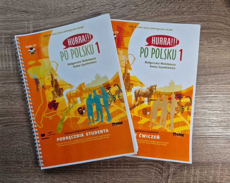 Hurra po polsku 1 – набор "учебник студента + тетрадь упражнений" (А1)