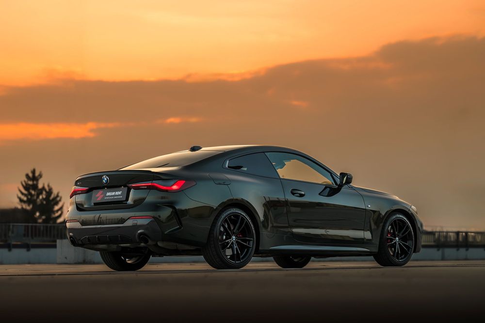 Wynajem wypożyczalnia fabrycznie nowe BMW 4 x Coupé M Sport od 233 PLN