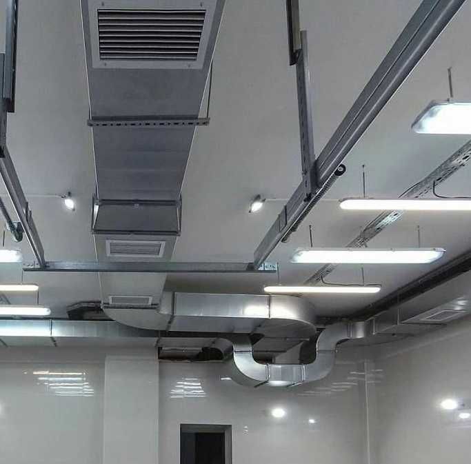 Монтаж систем вентиляції в Вінниці.