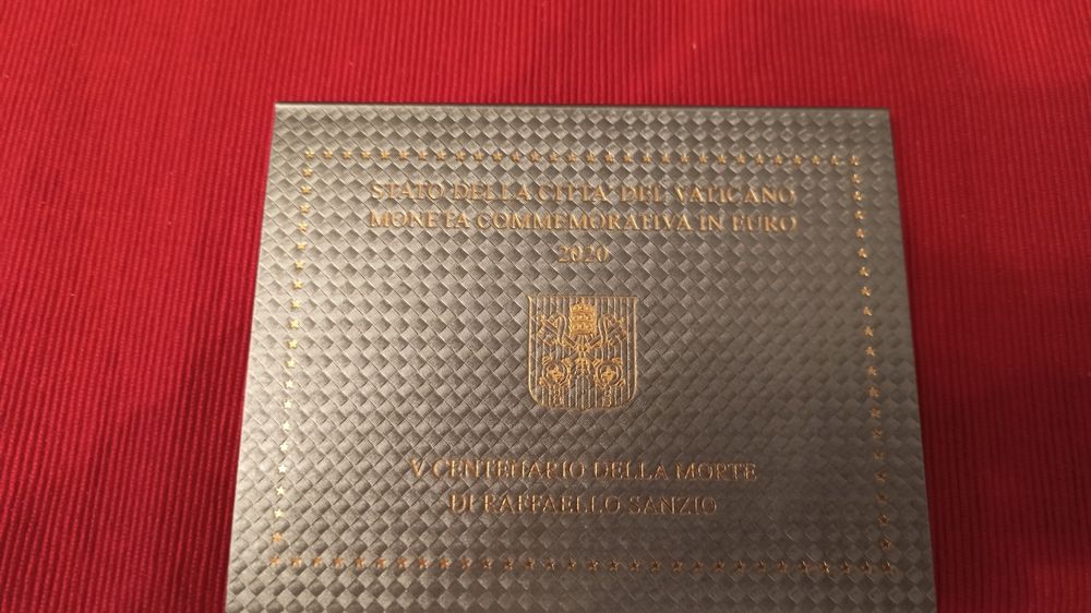Vaticano 2 euros comem. 2020