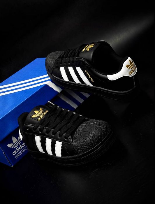Adidas Superstar молодежные женские кросовки в школу на каждый день Практичные красовки адидас на осень Адилас суперстары