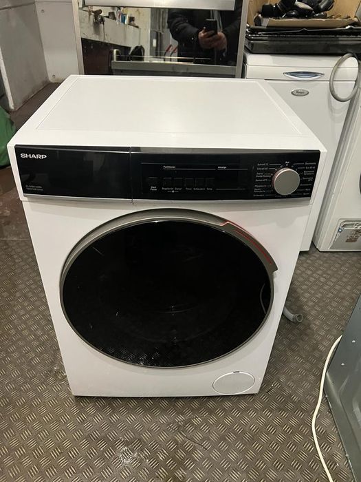 Pralka Sharp ES-NFH014CWA-PL 10kg 1400obr. Uszkodzona do naprawy