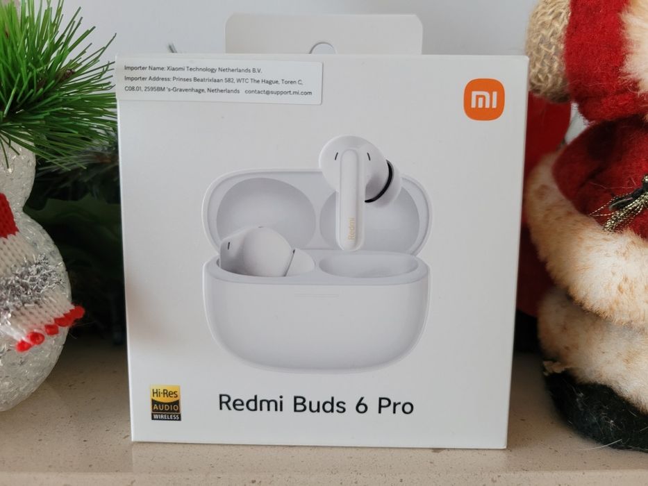 NOWE Redmi Buds 6 PRO, słuchawki  bezprzewodowe, gwarancja