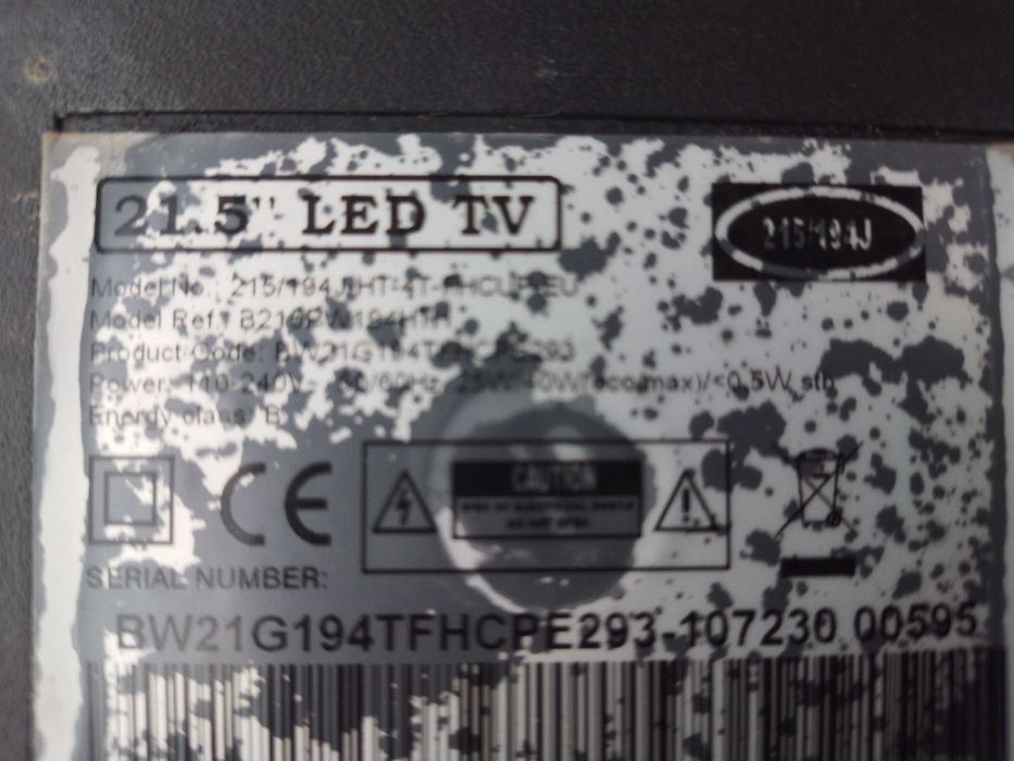 LCD LED Blaupunkt - (Avariado - para reparar ou tirar material)