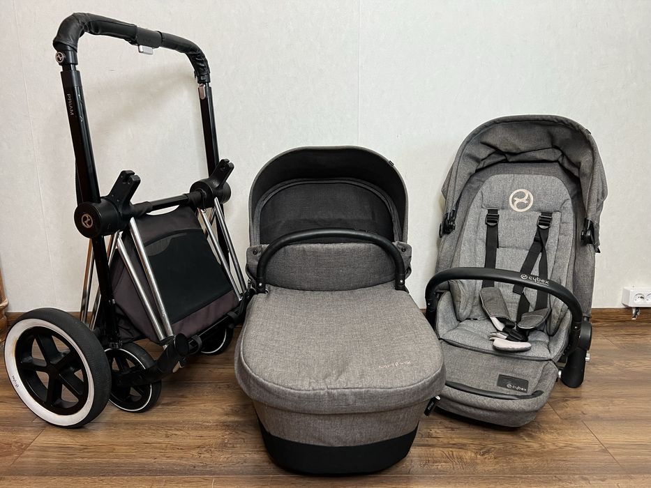 Дитяча коляска Cybex Prime 2 в 1 Grey