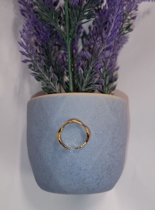 Elegante anel ajustável