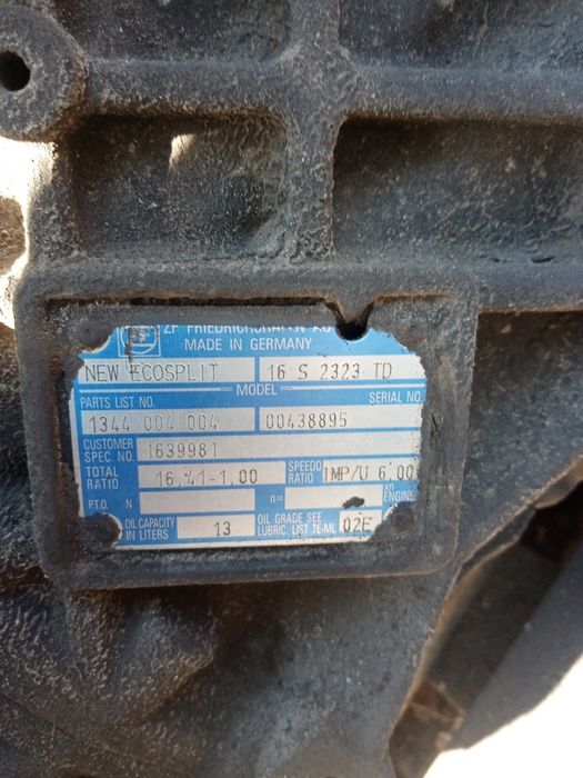 Автоматична ,механічна коробка zf,зф 12s акп, акпп з ретардером,інтард