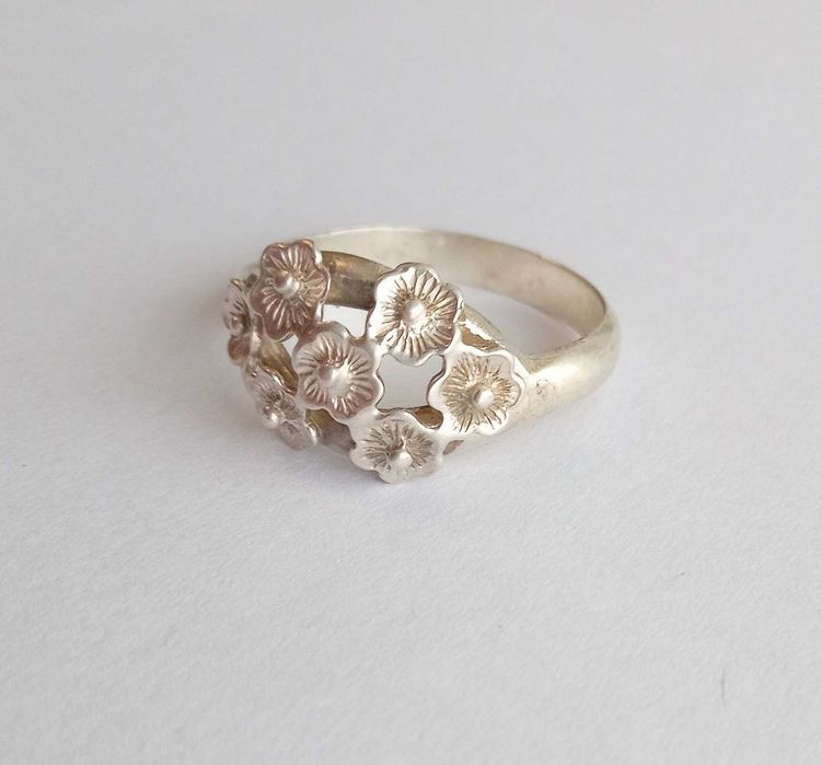 Вінтажна каблучка кільце срібло 925 проба. СРСР