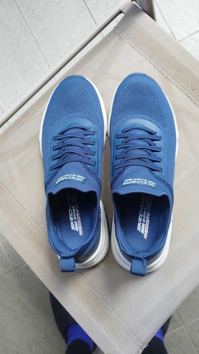Skechers azuis sapatilhas nº 39