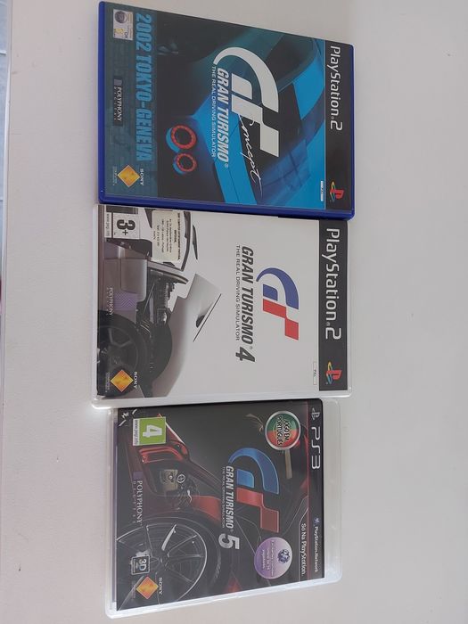 Pack 2 Jogos Gran Turismo Playstation 2 e 3