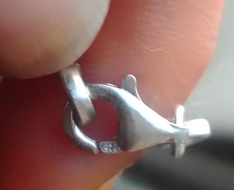 Fio em prata com pedras azul turquesa