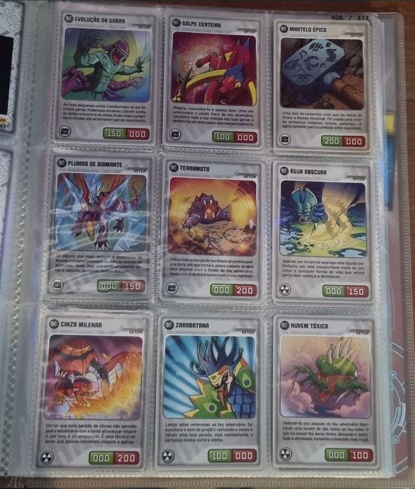 Caderneta dos Invizimals Desafios Ocultos