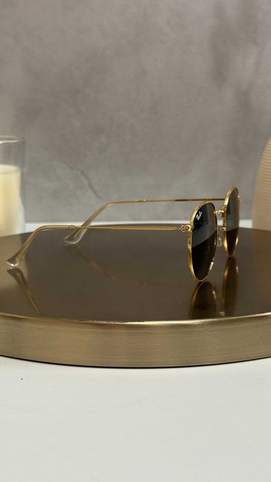 Ray-Ban RB3447 001 Round Metal Оригінал / Рей Бен раунди оригинал