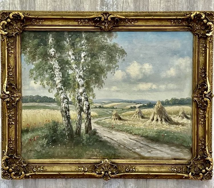 Картина  старовинна «Снопы»-1929 г.