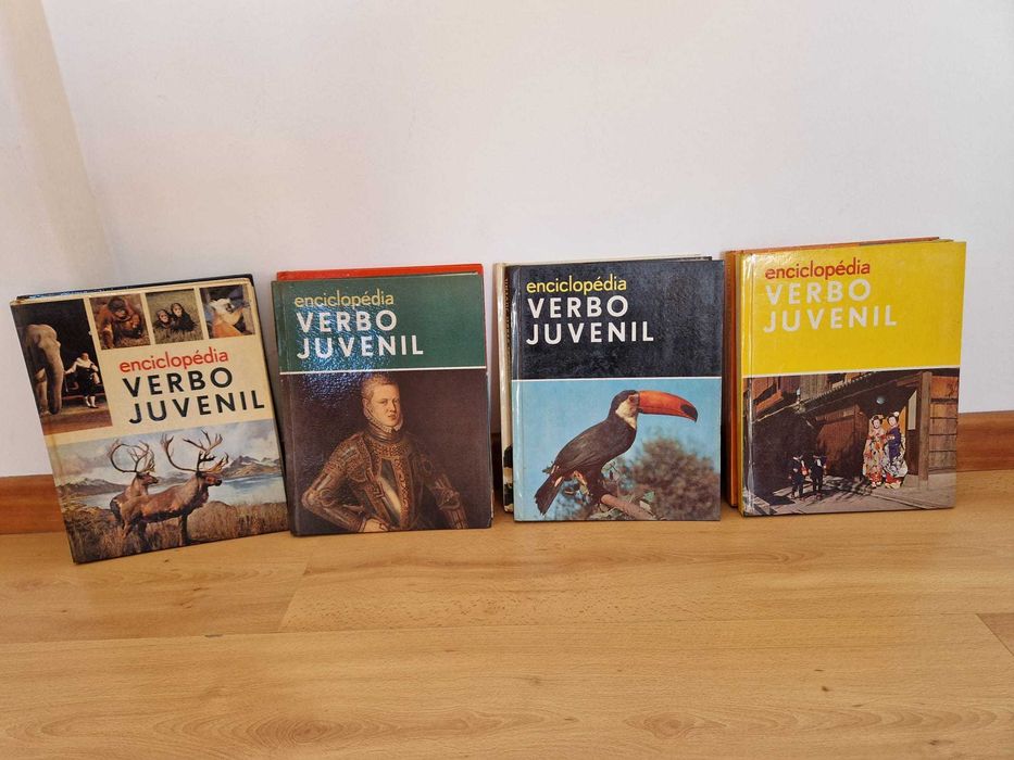Enciclopédia Verbo Juvenil, 12 volumes, Edição 1965