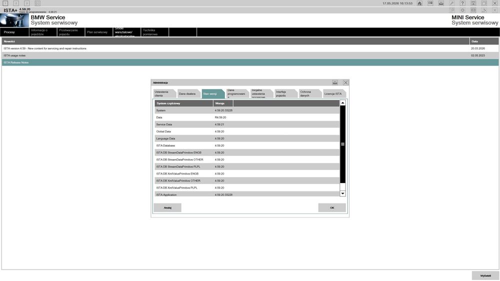 ISTA 4.59.20 PL ISPI - ICOM Next, ENET, K+Dcan - DiagsoCar